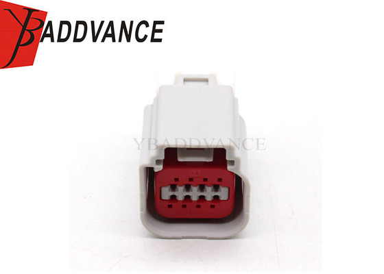 Aptiv 8 Pin Female PBT-GF20 Air Flow Sensor Connector With Red Lock For Ford