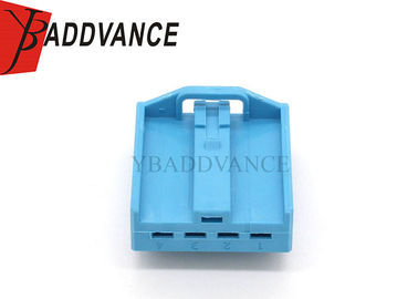 Electrical Unsealed 4 Pin Female Connector For BMW 1719093-3 B Blue Color