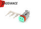 2 Pin Female Deutsch Connector , TE Connectivity Connector DT06-2S ISO9001 Approved