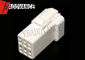 White 6 Pin Electrical Connector / Jst Female Connector For Turn Signal Light