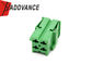 TE 5-1670876-2 4 Pin Female Connector Green For V W A0315457626