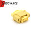 MX10-4SC Yellow 4 Pin Automotive Socket Wire To Wire Connector Housing