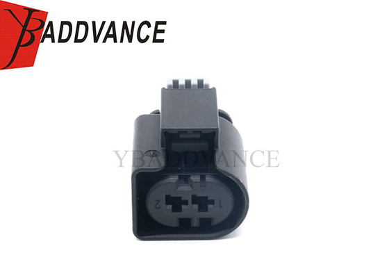 805-198-521 2 Pin Hirschmann 2.8mm Series Black Female Cable Electric Connector WIth CPA