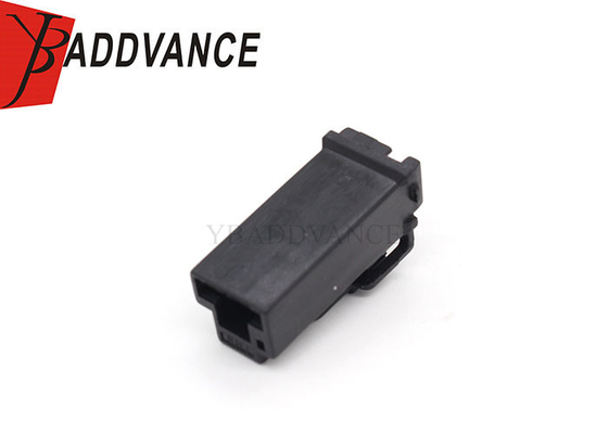 Black PBT Gf20 Automotive 1 Pin Female Electric Cable Connector