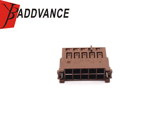 A0525456526 705-489 Automotive Brown 10 Pin Female Terminal Connector For Mercedes Benz