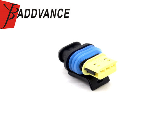 Waterproof Female 3 Pin  GT 150 Series Connector Housing For GM 15336029