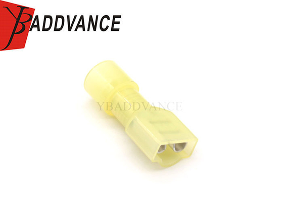 FDFN5.5-250 Female Fully Insulated-Double Yellow Crimp Terminal 10-12 AWG