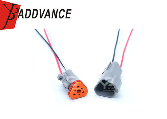 Automotive Electrical DT06-3S DT04-3P Deutsch DT Series Female Male 3 Pin Connector Pigtails Waterproof