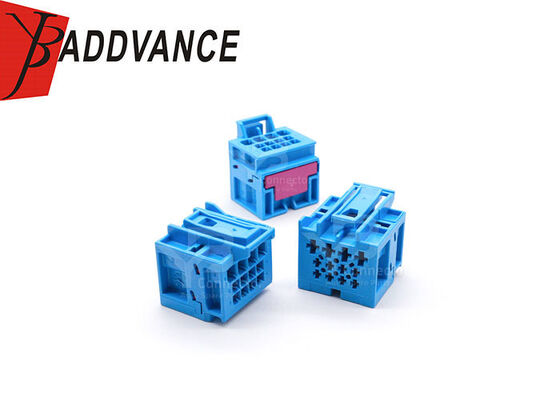 6Q0972883C 12 Pin Female Flat Contact Housing with Contact Locking for VW Audi Skoda