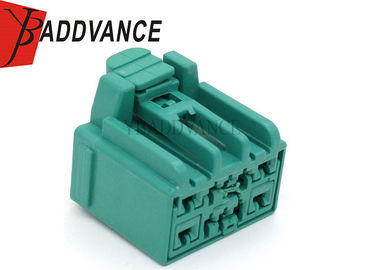 Green 10 Pin Female Connector / Sealed Automotive Electrical Wire Connectors