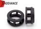 Round Plastic Fuel Injector Spacers Kits Black Color Lightweight 12 Month Warranty