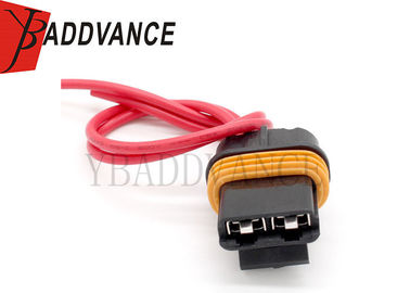 12033769 2 Pin Cable Mount Socket Connector Pigtail Metri-Pack 630 Series For G-M