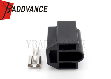 Plastic 3 Pin Black Automotive Electrical Connectors Unsealed Male Connector Housing DJ7035-7.8-21