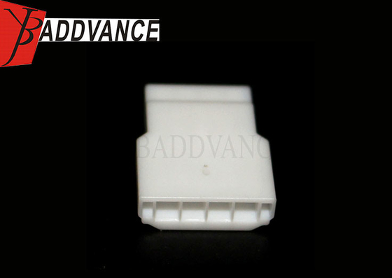 4-1-341 White Electrical 4 Pin Female Auto Connector With Terminals