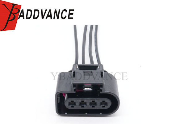 8K0973724 Conector Elétrico Fêmea de 4 Pinos Chicote de Fios Automotivo para VW Audi Skoda Seat