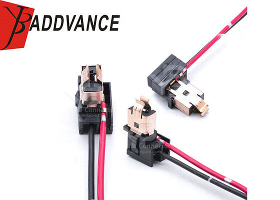 H1 H3 Núcleo de cobre Bakelita Lâmpada de automóvel Soquete Corto 2 Pins Acessórios de fiação