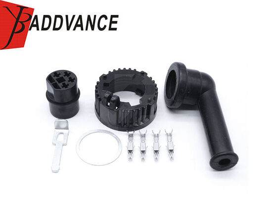 Conector de Sensor de Velocidade de Quilometragem de Nylon de 3,5 mm e 4 pinos fêmea DJ7047YA-3.5-21 para Automotivo