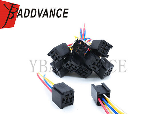 Soquete de Relé Elétrico Automotivo YB Conector de 5 Pinos Chicote de Fiação de Alta Qualidade