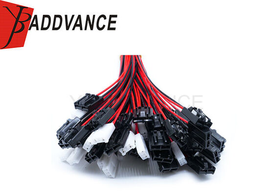 Conector de chicote de bomba de combustível fêmea de 2 pinos não selado com fio de alta temperatura