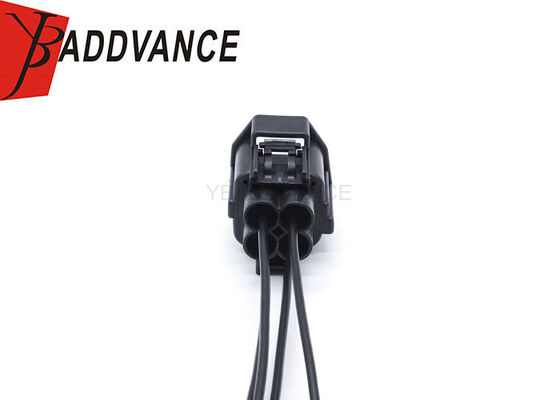 7283-5595-10 trança impermeável automotivo selada fêmea do conector de 4 Pin YESC 6,3