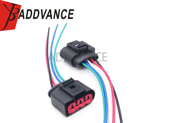 1J0973775A Chicote Fêmea de 5 Pinos para Conector de Sensor de Fluxo de Ar em Massa MAF VW Audi